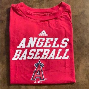 Adidas Angels baseball T-shirt size 7